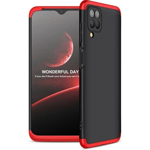 Samsung Galaxy M12 Kılıf 3 Parçalı Şık Patch Sert Silikon Kapak