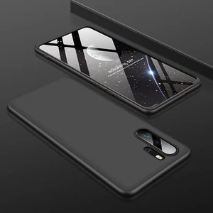 Huawei P30 Pro Kılıf 3 Parçalı Şık Patch Sert Silikon Kapak