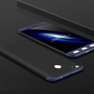 Redmi 4x Kılıf 3 Parçalı Şık Patch Sert Silikon Kapak