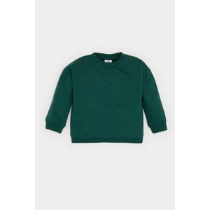 Erkek Bebek Bisiklet Yaka İçi Yumuşak Tüylü Sweatshirt A7433A524WN