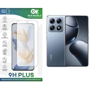 ECR MOBILE Xiaomi 14T Pro Ekran Koruyucu Mat Tam Uyumlu Esnek Nano Kırılmayan