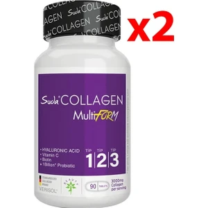 Suda Collagen Multiform 90 Tablet - 2 Adet