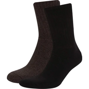 Erkek 2'li Pamuklu Havlu Bot Çorabı D1583AXNS