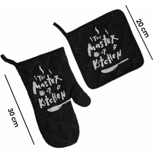 Fırıncı Market Chef Mutfak Eldiveni Ve Tutaç Seti