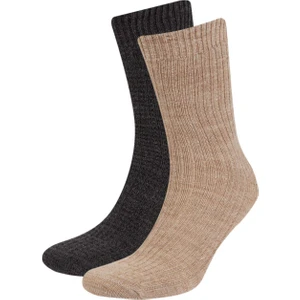 Erkek 2'li Kışlık Bot Çorabı D1589AXNS