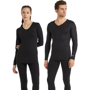 Unisex Termal Tişört 2. Seviye 1257 - Siyah
