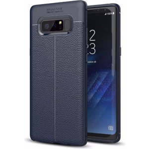 Samsung Galaxy Note 8 Kılıf Deri Desenli ve Esnek Yapılı Sağlam Derry Silikon Kılıf