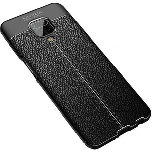 Redmi Note 9s Kılıf Deri Desenli ve Esnek Yapılı Sağlam Derry Silikon Kılıf