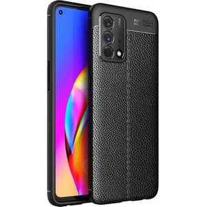Oppo A74 4g Kılıf Deri Desenli ve Esnek Yapılı Sağlam Derry Silikon Kılıf