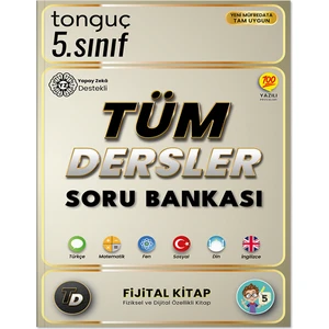Tonguç Akademi 5. Sınıf Tüm Dersler Soru Bankası 2025