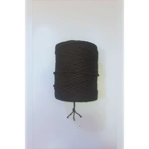 1 kg 3 mm 3 Büküm Siyah Renk Makrome Hobi Ipi 1000 gr
