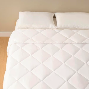 Bella Maison %100 Microfiber Çift Kişilik Yorgan Beyaz (195x215 cm)