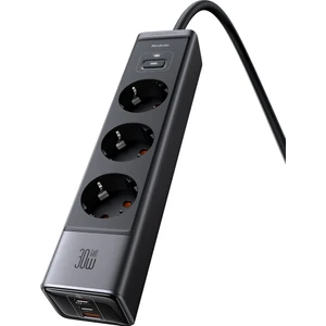 0620 6'sı 1 Arada Gan 30W Hızlı Şarj Cihazı 2C1A