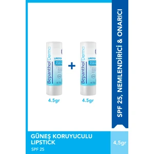 Spf 30 Lipstick Günlük Yoğun Nemlendirici Dudak Bakım Kremi 4,5 gr 2li Paket - Günlük Yüz Bakım