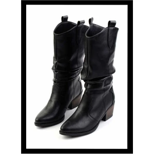 Siyah   Kadın Çizme K03069010009