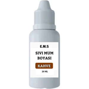 Mum Boyası Kahverengi 20 ml Sıvı Kahverengi
