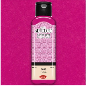 Akrilik Boya 140 Ml - 3653 Fuşya