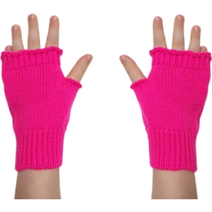 Unisex Çocuk Parmaksız Kışlık Örme Triko Eldiven