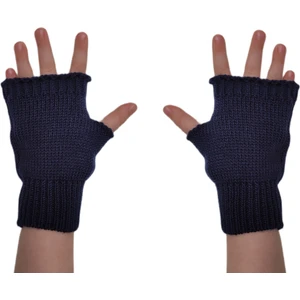 Unisex Çocuk Parmaksız Kışlık Örme Triko Eldiven