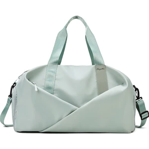 Bayanlar Kuru ve Islak Ayırma Büyük Kapasiteli Spor Çantası Seyahat Saklama Çantası (Yurt Dışından)