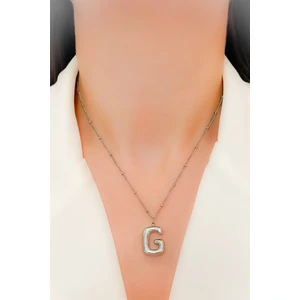 Kolye Balon Harf Kolye Harfli Kolye Dorika Kolye - V2