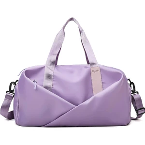Bayanlar Kuru ve Islak Ayırma Büyük Kapasiteli Spor Çantası Seyahat Saklama Çantası (Yurt Dışından)
