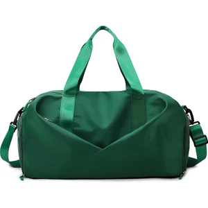 Bayanlar Kuru ve Islak Ayırma Büyük Kapasiteli Spor Çantası Seyahat Saklama Çantası (Yurt Dışından)