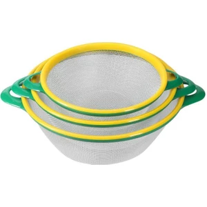 Cella 3 Parça Renkli Süzgeç Seti