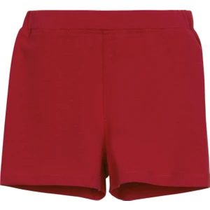 Kırmızı Basic Kız Çocuk Dans Şort