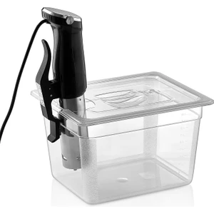 Gastroplast  2'li Sous Vide Seti ( 1 Adet 1 2 200 Polikarbon Küvet + 1 Adet 1 2 Polikarbon Sous Vide Kapak )