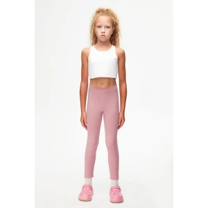 Gül Kurusu Basic Kız Çocuk Kışlık Tayt