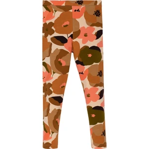 Somon Retro Flowers Kız Çocuk Yazlık Desenli Tayt