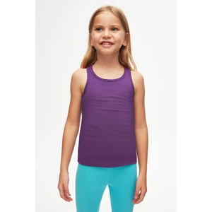 Mor Basic Kız Çocuk Yüzücü Atlet