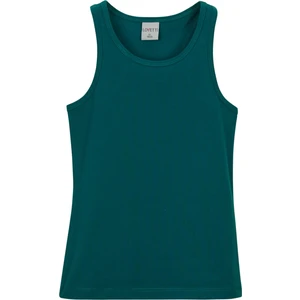 Koyu Petrol Basic Kız Çocuk Yüzücü Atlet