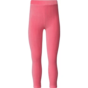 Koyu Somon Kız Çocuk Fitilli Kadife Tayt