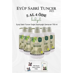 Eyüp Sabri Tuncer Doğal Zeytinyağlı Şampuan 700 ml 5 Al 4 Öde ve Rosie Pamuk