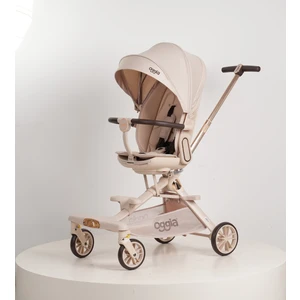 V16 Çift Yönlü Travel Sistem Bebek Arabası – Tek Elle Katlanır, 25 kg Taşıma Kapasiteli, SPF50+ Koruyucu Güneşlik