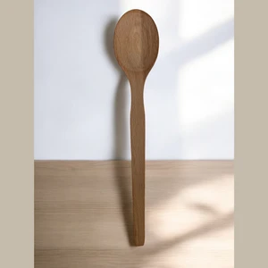 Büyük Boy Ahşap Pişirme ve Servis Kaşığı- 32,5 cm