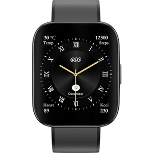 QCY S9 Urban GS AMOLED Hd Ekran Dahili GPS NFC 60Hz Akıllı Saat