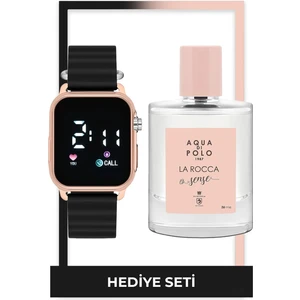 Aqua Di Polo 1987  LA Rocca Sense Edp 50 ml Edp & Unisex Saat Seti STWX000104
