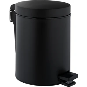 Base 300 A4414936 Çöp Kovası, 5 Litre, Mat Siyah