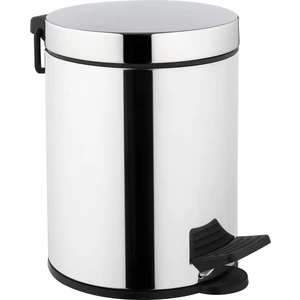 Base 100 A44153 Çöp Kovası, 3 Litre, Krom