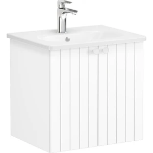 Root Grove 69268 Lavabo Dolabı, Kapaklı, Mat Beyaz, 60 cm