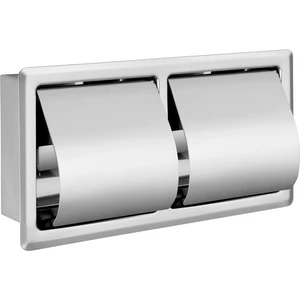 Arkitekta A44416  Ankastre İkili Tuvalet Kağıtlığı, Krom