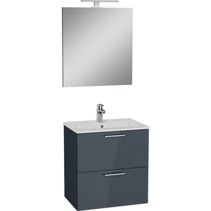 Mia 75102 Banyo Dolabı Seti Çekmeceli 60 cm Antrasit