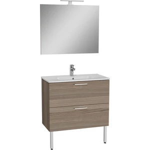 Mia 75076 Banyo Dolabı Seti Çekmeceli, Ayaklı, 80 cm, Cordoba