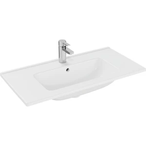 Mia 7462L003-0001 Etajerli Lavabo, 80 cm, Beyaz