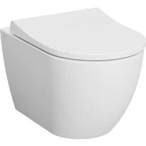 Ardea 7510B003-6345 Round Smoothflush Asma Klozet-Kapak Seti, Beyaz