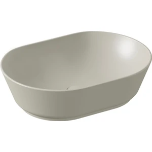 Geo 7427B020-0016 Oval Çanak Lavabo, 55 cm, Mat Bej