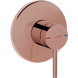 Origin A4262126 Ankastre Lavabo Bataryası, Duvardan Kontrol, Sıva Üstü, Bakır
